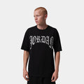 Brooklyn Mens Short Sleeve Shirt (Black/White)