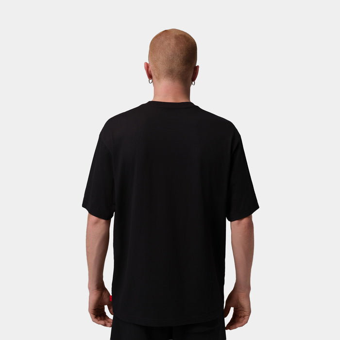 Brooklyn Mens Short Sleeve Shirt (Black/White)