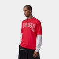 Brooklyn Mens Short Sleeve Shirt (University Red/Sail)
