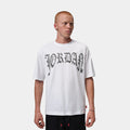 Brooklyn Mens Short Sleeve Shirt (White/Black)