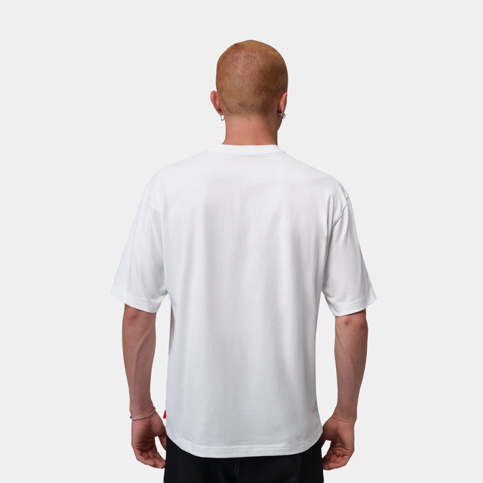 Brooklyn Mens Short Sleeve Shirt (White/Black)