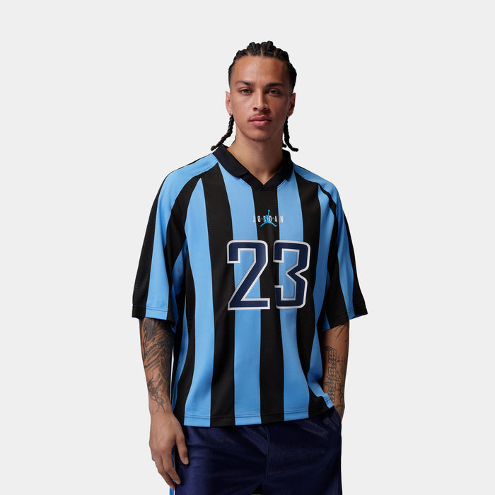 Brooklyn Terrace Mens Short Sleeve Shirt  (University Blue/Black)