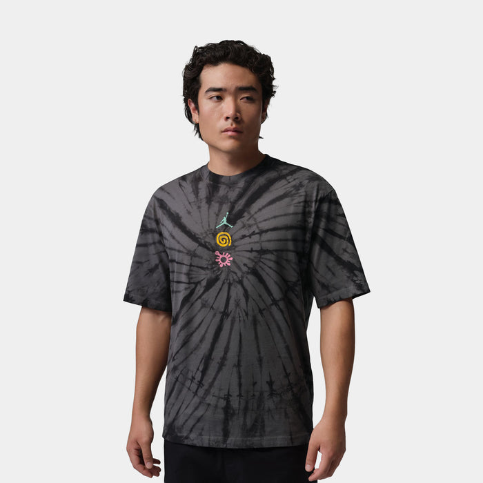 Brooklyn Tie Dye Festival Mens Short Sleeve Shirt (Iron Grey)