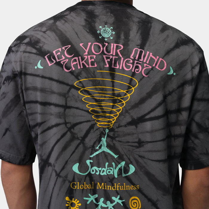 Brooklyn Tie Dye Festival Mens Short Sleeve Shirt (Iron Grey)