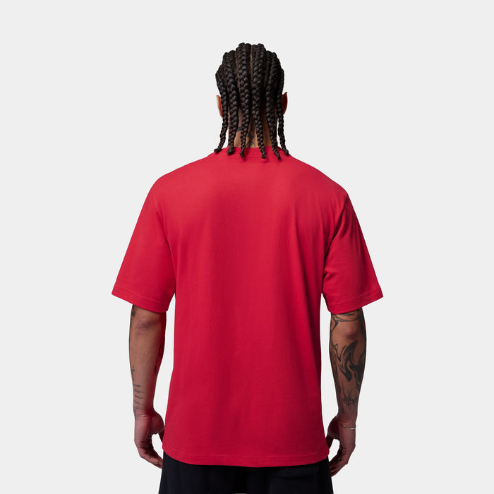 Brooklyn Toro Graphic Mens Short Sleeve Shirt (Fire Red)