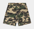 Camo Cargo Mens Shorts (Green/Brown)
