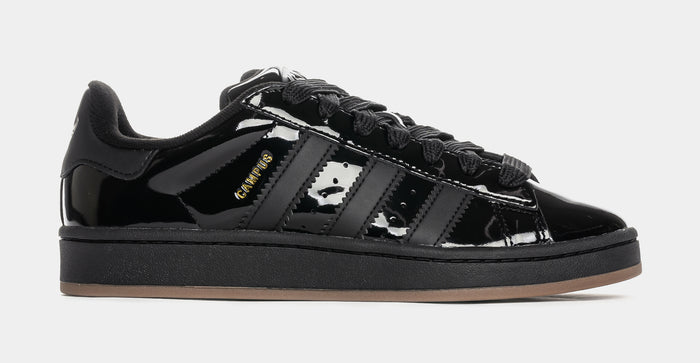Campus 00s Patent Leather Mens Lifestyle Shoes (Core Black/Core Black)