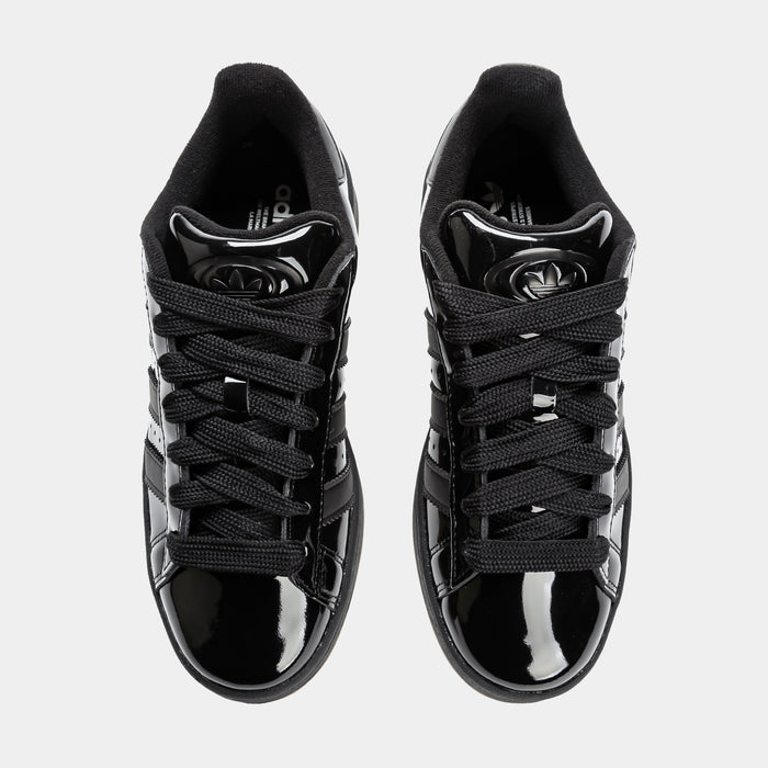 Campus 00s Patent Leather Mens Lifestyle Shoes (Core Black/Core Black)