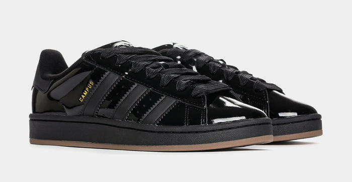 Campus 00s Patent Leather Mens Lifestyle Shoes (Core Black/Core Black)