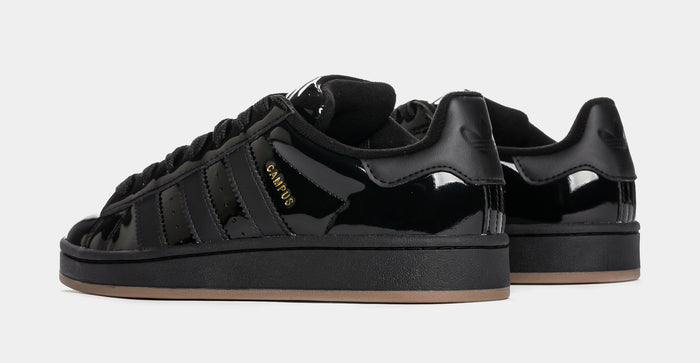 Campus 00s Patent Leather Mens Lifestyle Shoes (Core Black/Core Black)