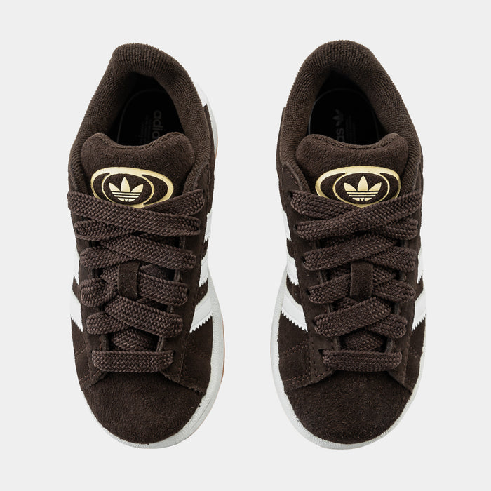 Campus 00s Preschool Lifestyle Shoes (Aurora Coffee/Footwear White/Gum)