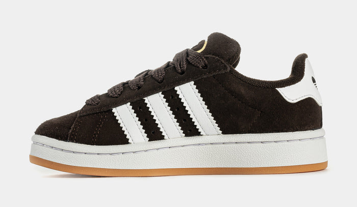 Campus 00s Preschool Lifestyle Shoes (Aurora Coffee/Footwear White/Gum)