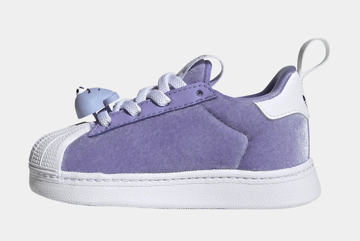 Care Bears Superstar Quickon Infant Toddler Lifestyle Shoes (Light Purple/Cloud White/Core Black)