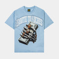 Cash In Hand Mens Short Sleeve Shirt (Blue/White)