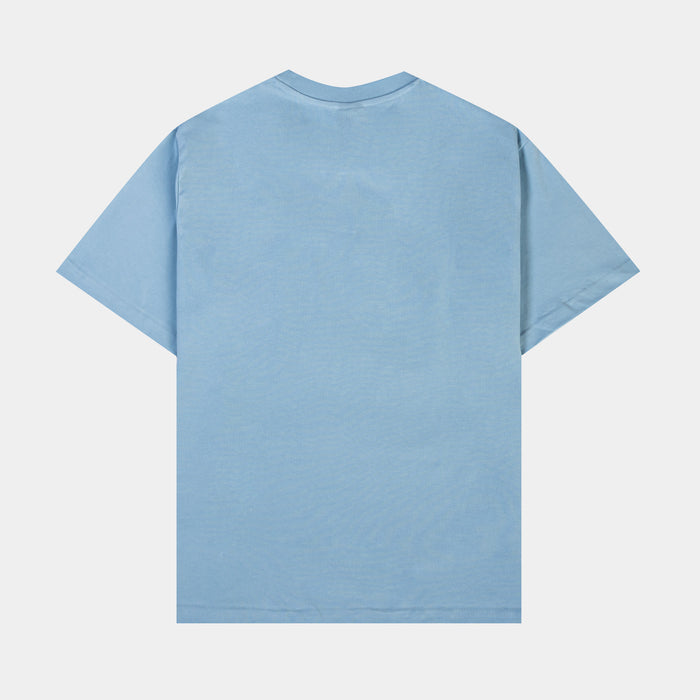 Cash In Hand Mens Short Sleeve Shirt (Blue/White)