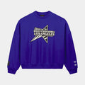 Chavarria Star Logo Mens Crewneck (Semi Lucid Blue)