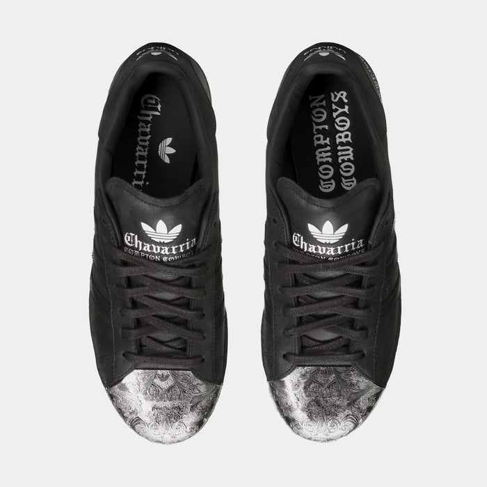 Chavarria x Compton Cowboys Superstar Mens Lifestyle Shoes (Core Black/Core Black/Off White)
