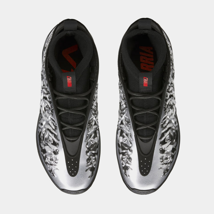 Chavarria x Adidas Harden Volume 10 Mens Basketball Shoes (Silver Metallic/Core Black/Red)