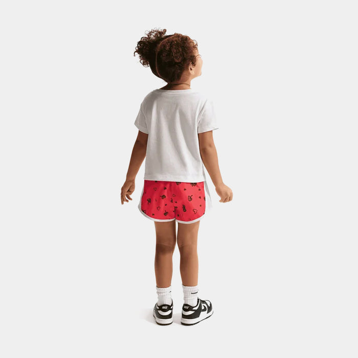 Cherry 2 Piece Printed Tempo Infant Toddler Set (University Red)
