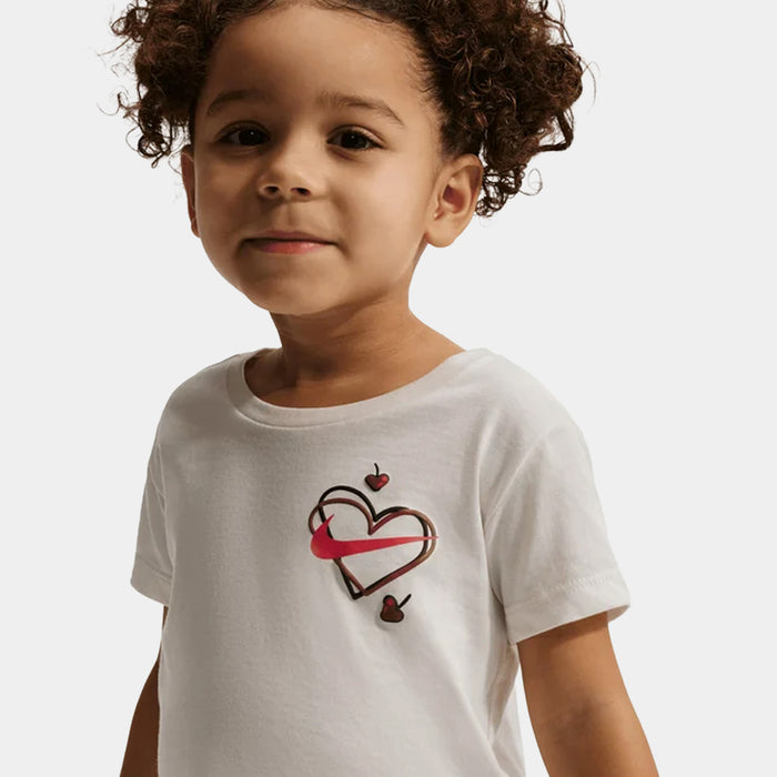 Cherry 2 Piece Printed Tempo Infant Toddler Set (University Red)