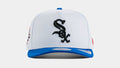 Chicago White Sox 950AF Curve Snapback Mens Hat (White/Blue)