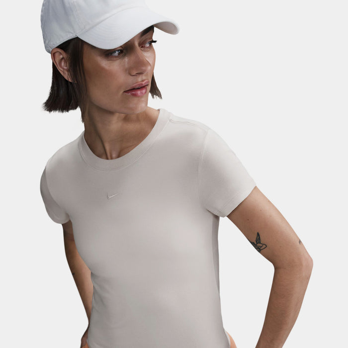 Chill Knit Womens Short Sleeve Shirt (Mink Brown/Mink Brown)