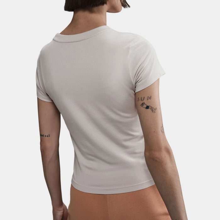 Chill Knit Womens Short Sleeve Shirt (Mink Brown/Mink Brown)