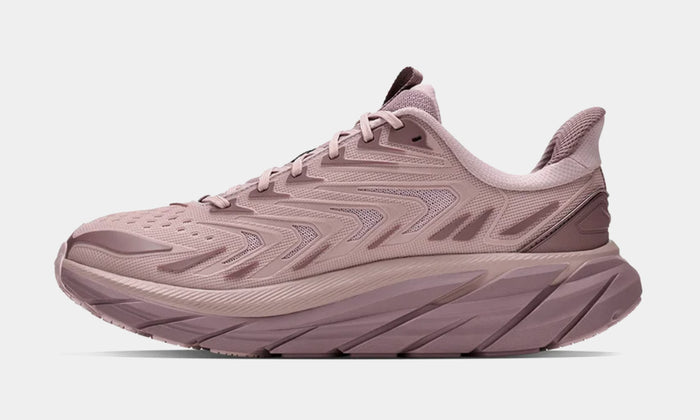 Clifton UTL Womens Running Shoes (Pink Opal/Deep Mauve)