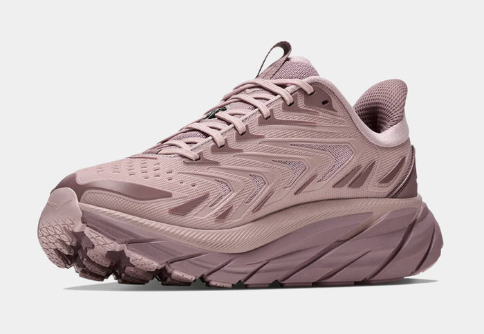 Clifton UTL Womens Running Shoes (Pink Opal/Deep Mauve)