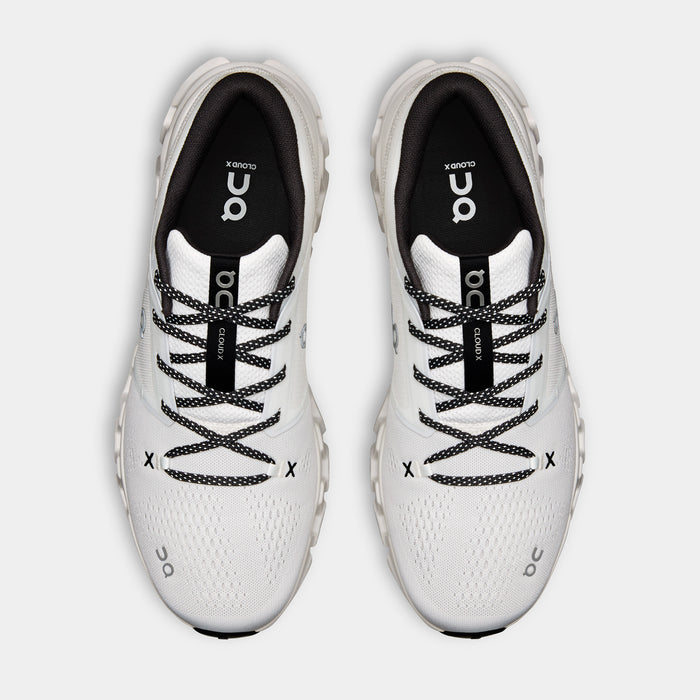 Cloud X 5 Mens Running Shoes (White/Black)