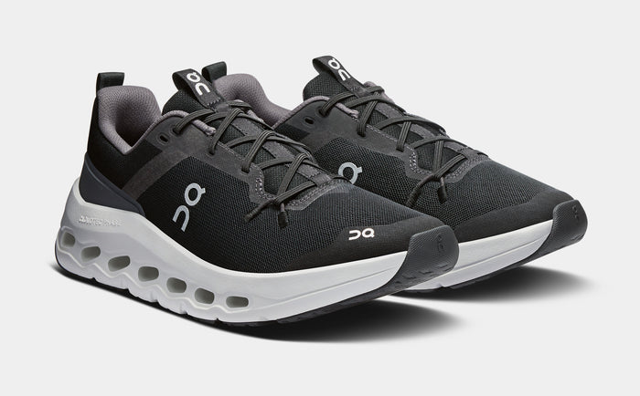 Cloudleap Grade School Running Shoes (Black/White)