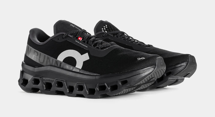 Cloudmonster 1 Mens Running Shoes (Black/Grey)