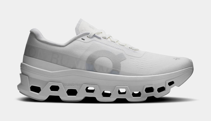 Cloudmonster Womens Running Shoes (White/White)