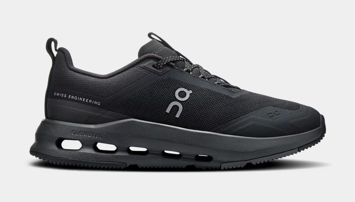 Cloudnova Grade School Running Shoes (Black/Eclipse)