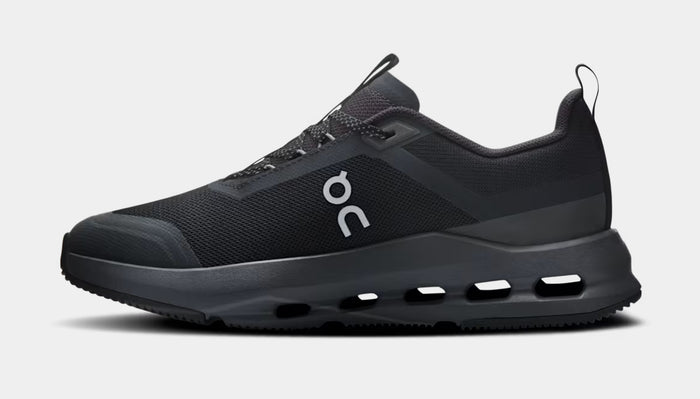 Cloudnova Grade School Running Shoes (Black/Eclipse)