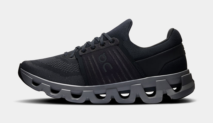 Cloudswift 4 AD Mens Running Shoes (Black/Rock)