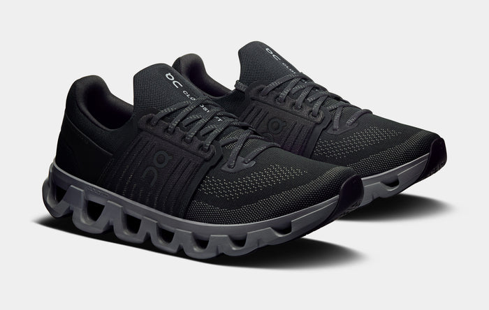 Cloudswift 4 AD Mens Running Shoes (Black/Rock)