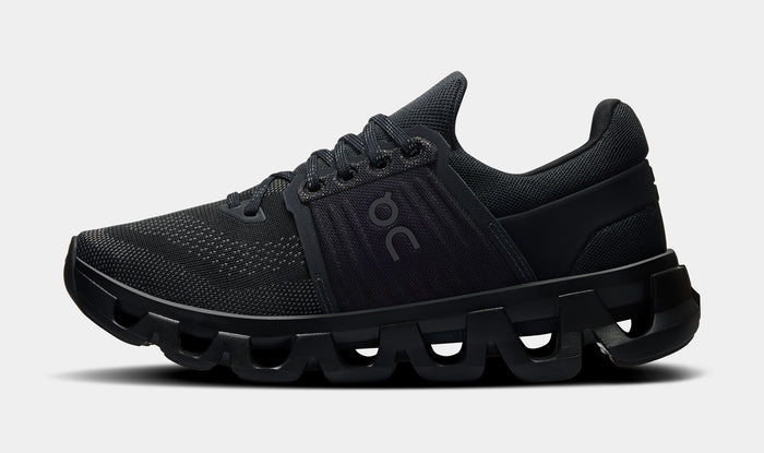 Cloudswift 4 AD Womens Running Shoes (Black/Rock)