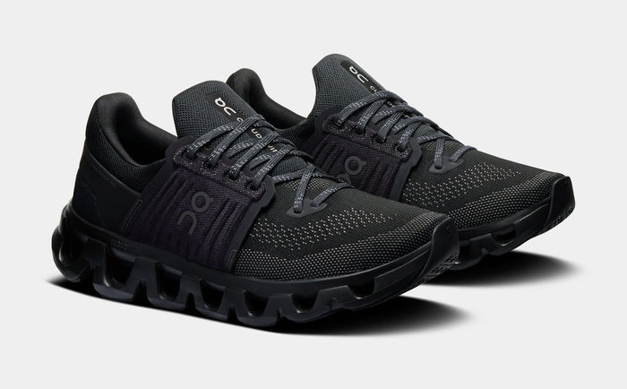 Cloudswift 4 AD Womens Running Shoes (Black/Rock)