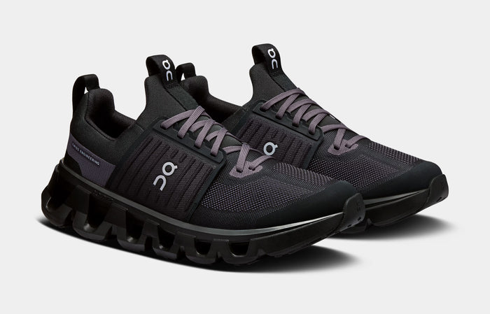 Cloudswift Grade School Running Shoes (Black/Eclipse)