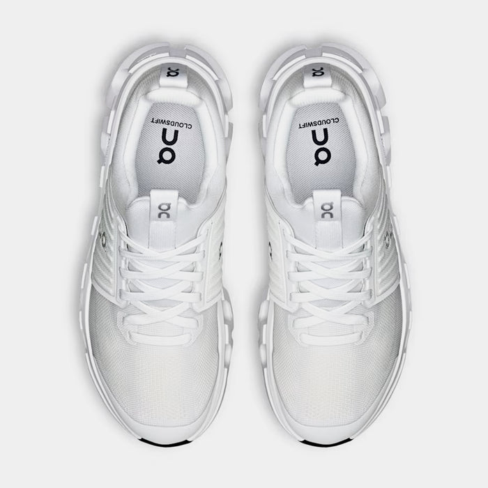 Cloudswift Grade School Running Shoes (White)