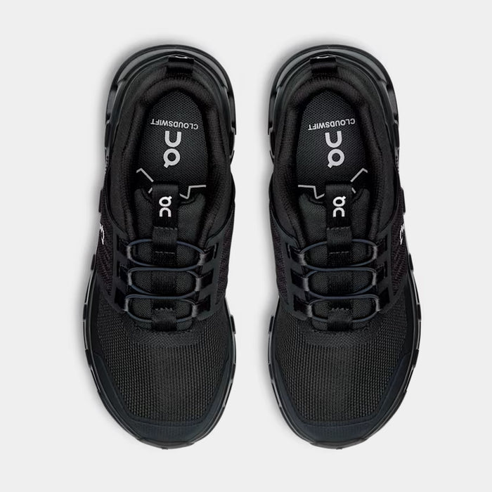 Cloudswift Preschool Running Shoes (All Black)