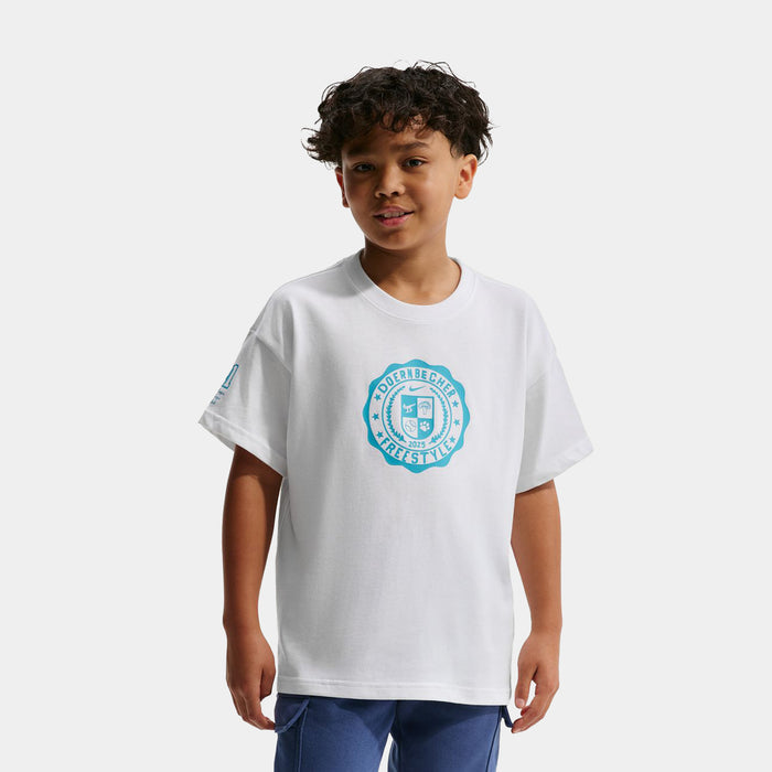 Club Doernbecher Freestyle Grade School Short Sleeve Shirt (White)