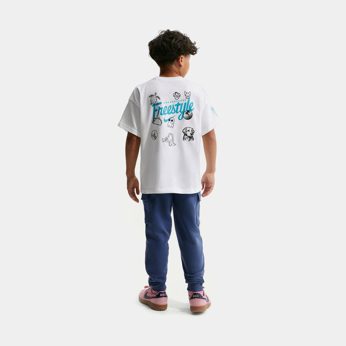 Club Doernbecher Freestyle Grade School Short Sleeve Shirt (White)