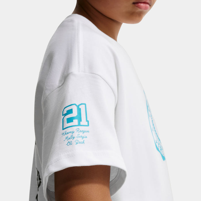 Club Doernbecher Freestyle Grade School Short Sleeve Shirt (White)