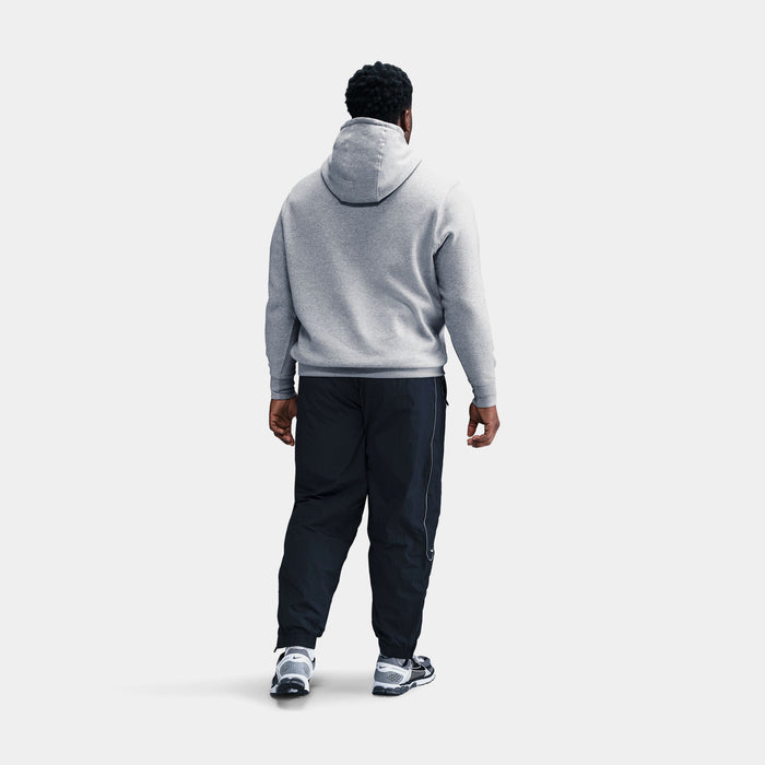 Club Pullover Fleece Mens Hoodie (Dark Grey Heather/Light Smoke Grey/White)