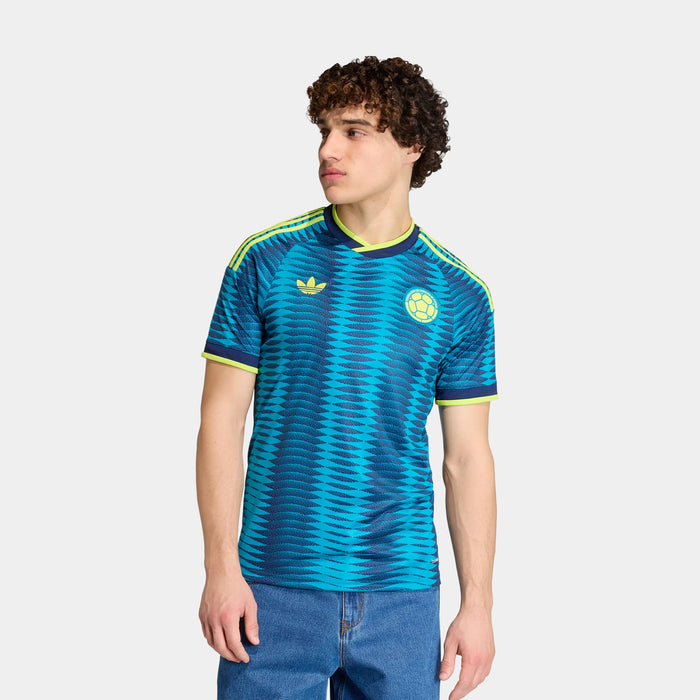 Colombia 26 Away Replica Mens Jersey (Team Navy Blue 2/Mystery Petrol)