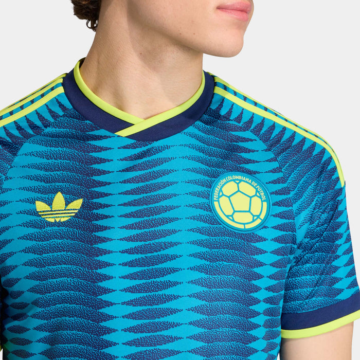 Colombia 26 Away Replica Mens Jersey (Team Navy Blue 2/Mystery Petrol)
