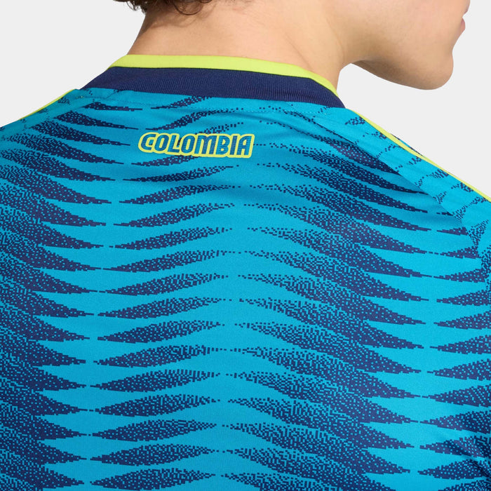 Colombia 26 Away Replica Mens Jersey (Team Navy Blue 2/Mystery Petrol)