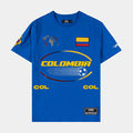 Columbia Nations Mens Short Sleeve Shirt (Royal Blue)